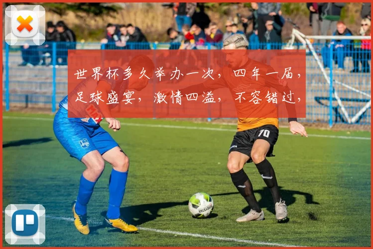 世界杯多久举办一次，四年一届，足球盛宴，激情四溢，不容错过，精彩纷呈，共襄盛举。